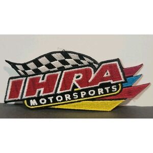 Hot Rod‎ Drag Racing Patch IHRA Motorsports Checkered Flag